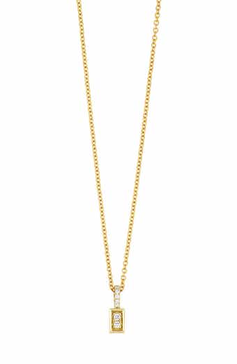 Bony Levy Florentine Diamond Pear Pendant Necklace Nordstrom