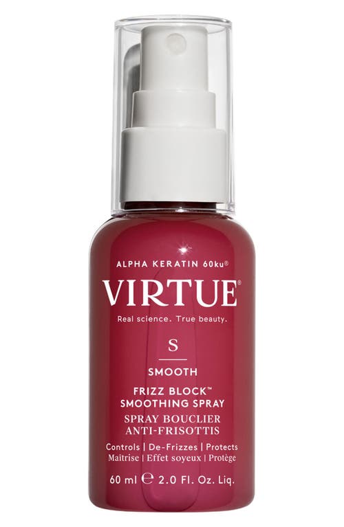 Virtue Frizz Block Smoothing Spray 2 Oz. In No Color