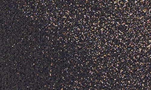 Xscape Evenings Long Sleeve Metallic Ruched Gown In Black/gold
