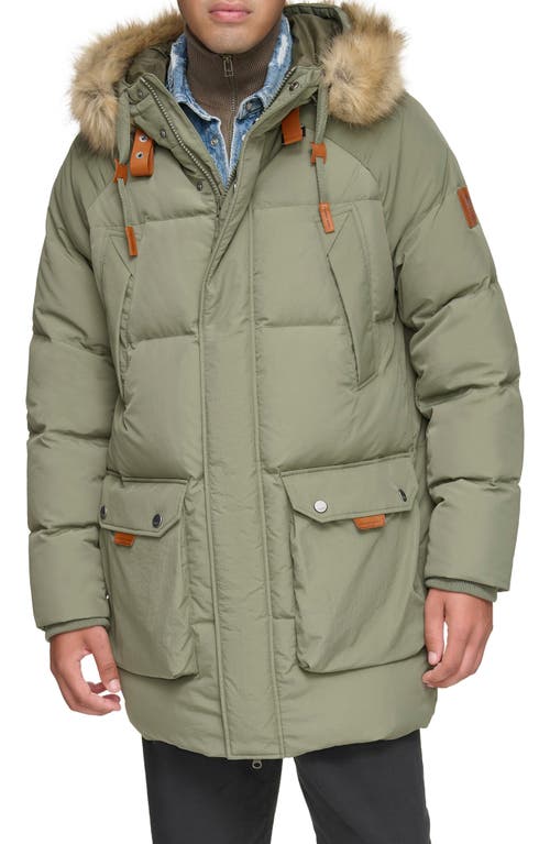 Andrew Marc Suntel Water Resistant Down Parka with Removable Faux Fur Trim at Nordstrom,