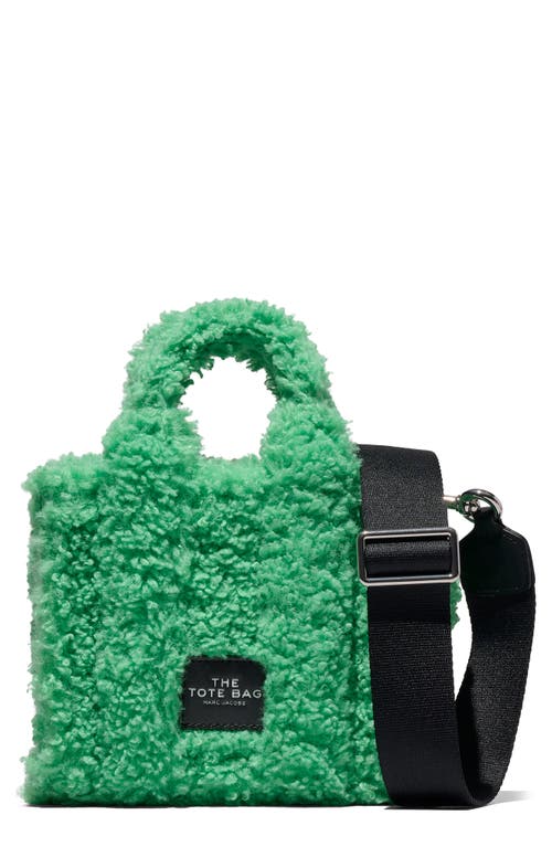 Marc Jacobs The Teddy Micro Tote in Fluffy Green