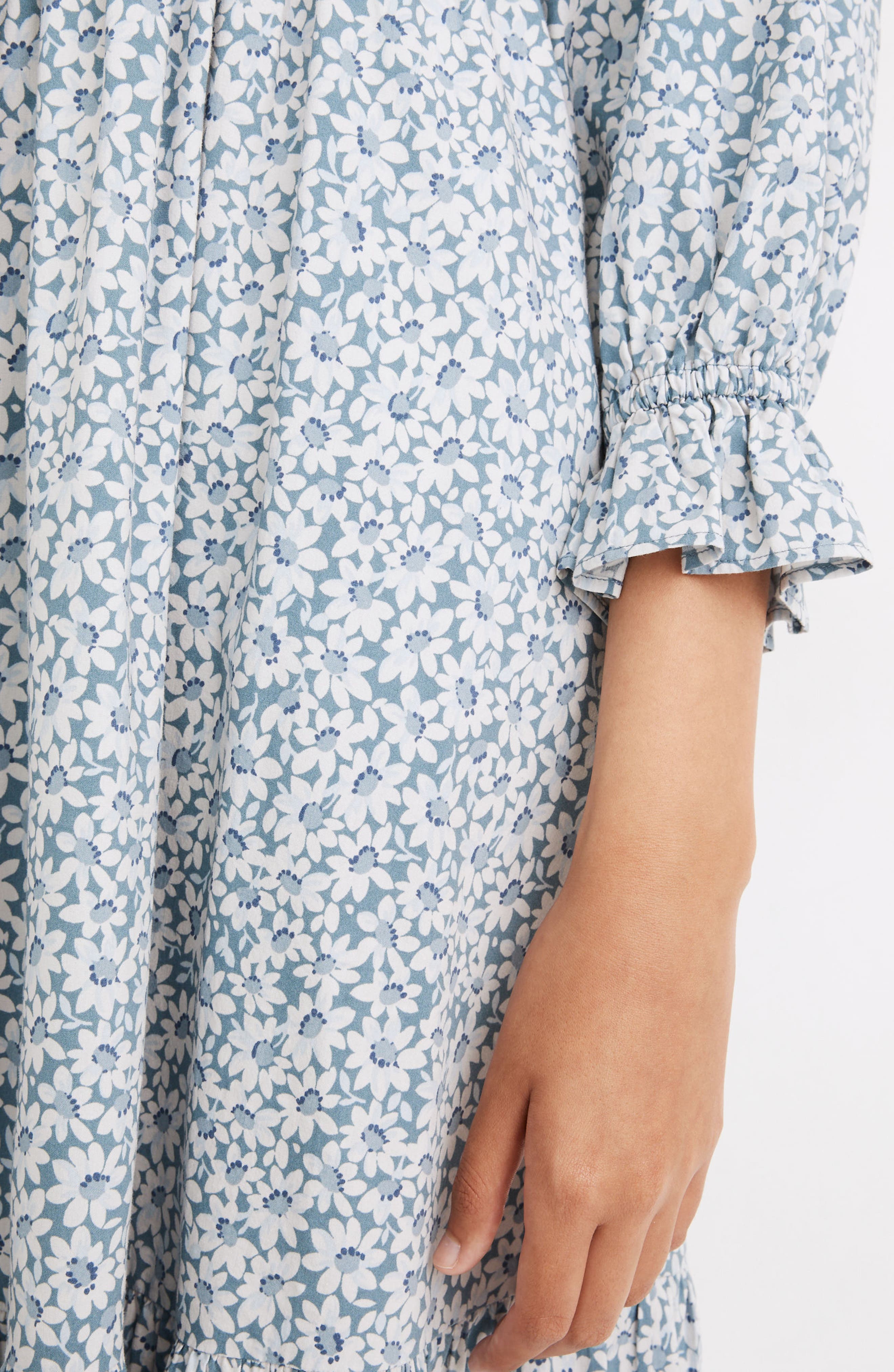sunflower smocked dress