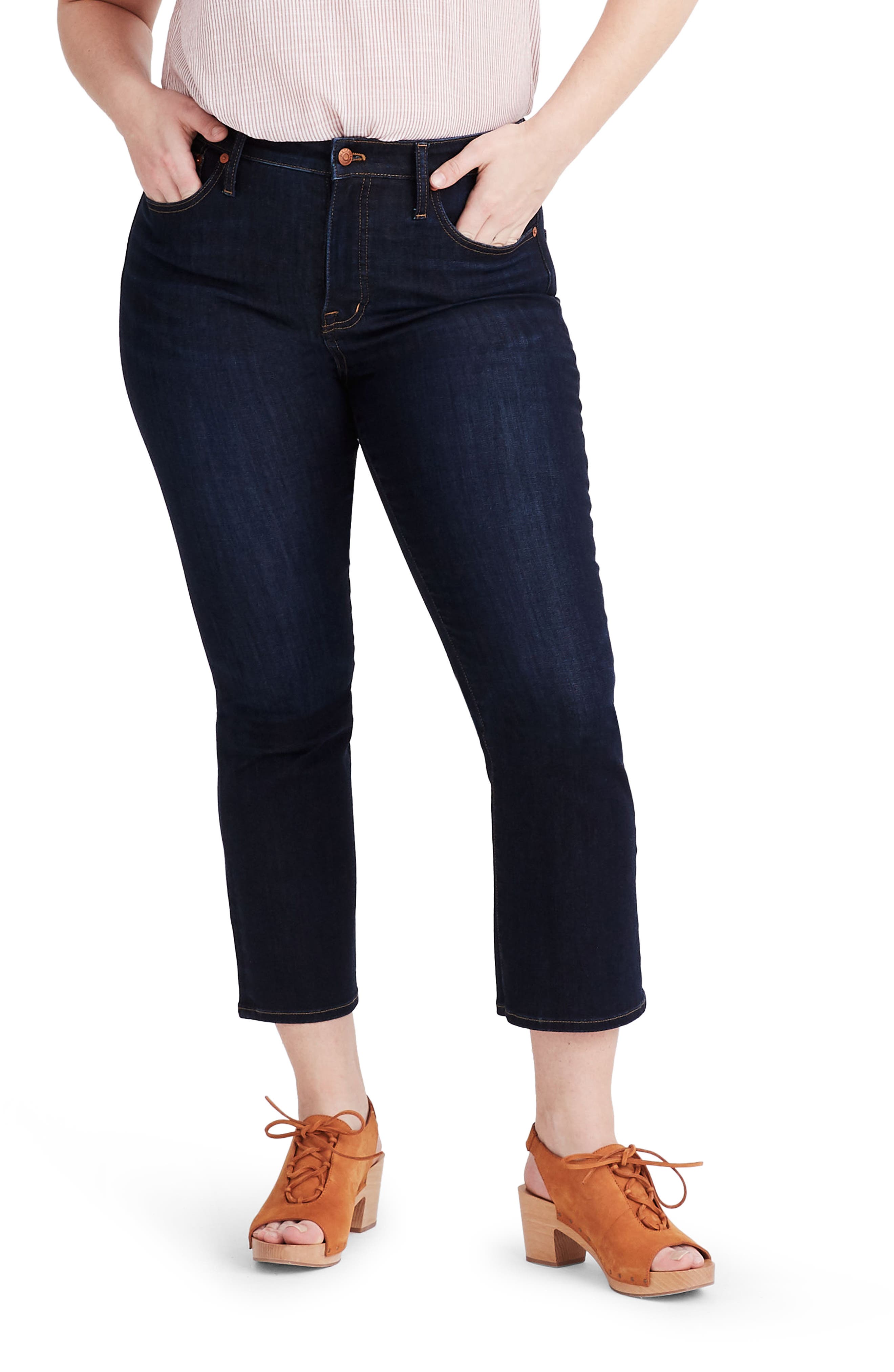 Madewell Curvy Cali Demi Boot Jeans 