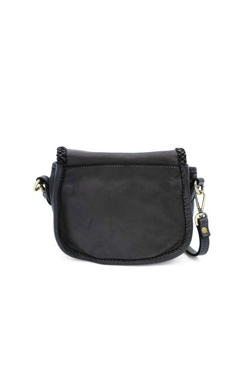 Bolsa Nova Naples Saddle Bag In Black