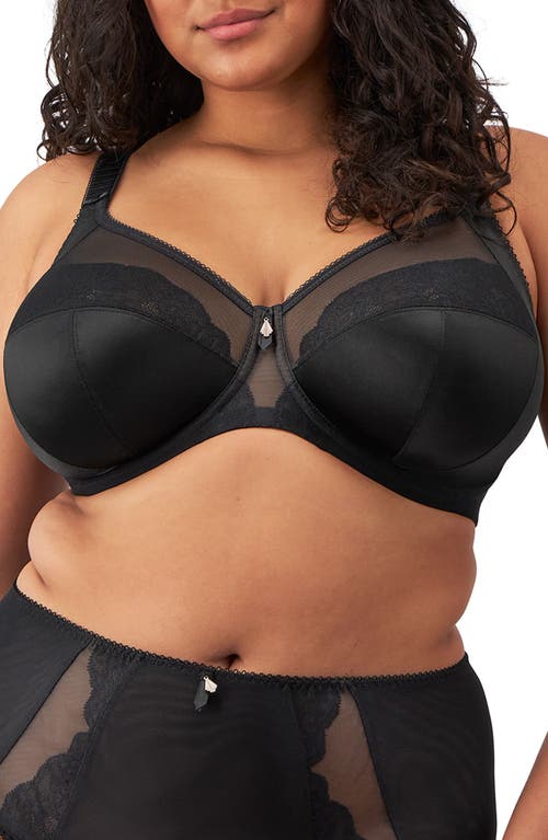 Shop Elomi Cate Allure Underwire Bra In Black