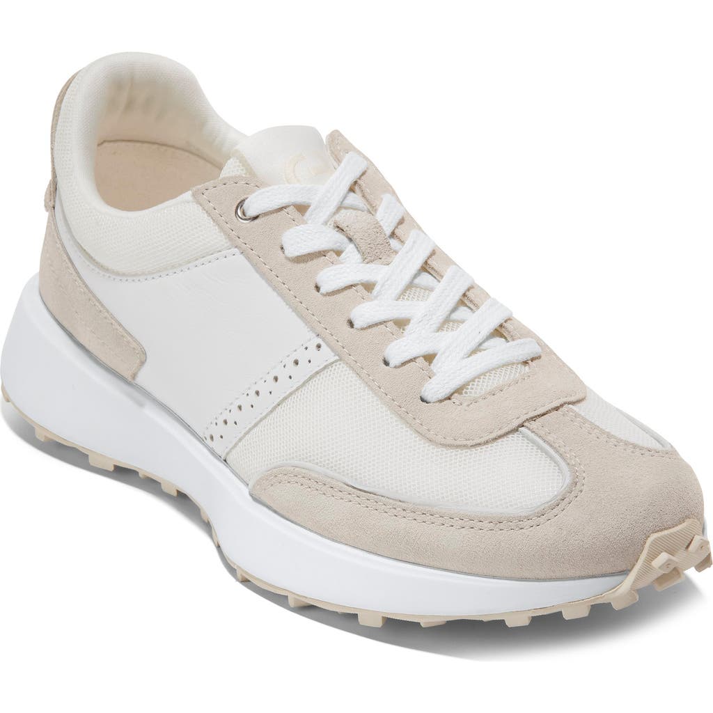Cole Haan Grand Crosscourt Meadow Sneaker In Optic White