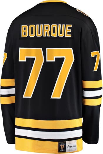 Boston Bruins Youth 100th Anniversary Premier Jersey - Black