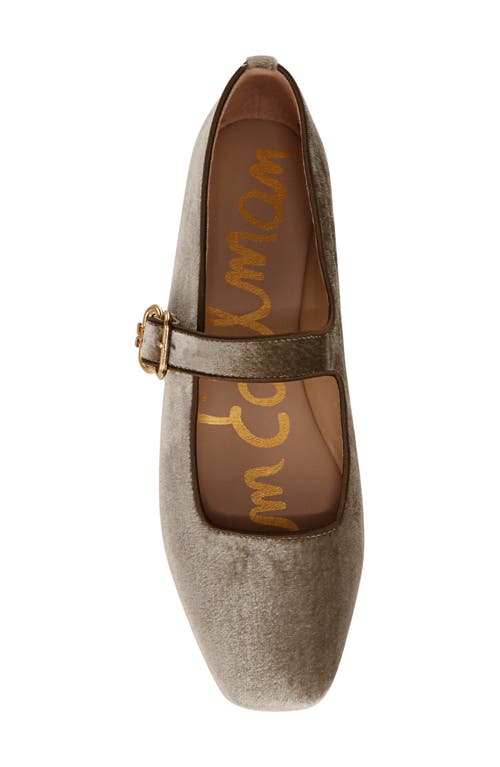 Sam Edelman Michaela Womens Buckle Square Toe Mary Janes In Dark Silver Sage
