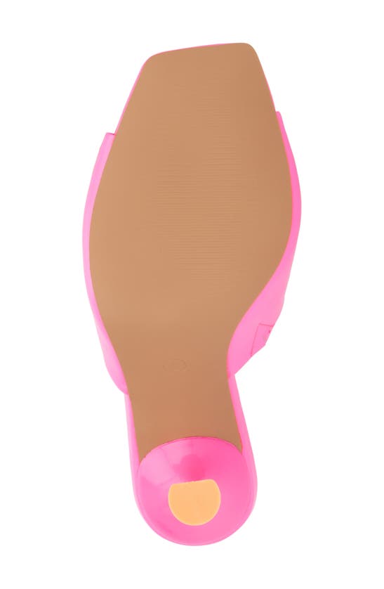 Shop Olivia Miller Unspoken Flare Heel Sandal In Pink