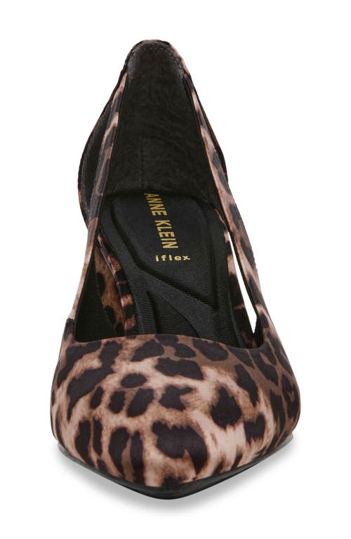 Anne Klein Women's Berkeley Block Heel Dress Pumps In Leopard