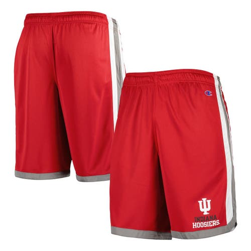 Men's Champion Crimson Indiana Hoosiers Basketball Shorts