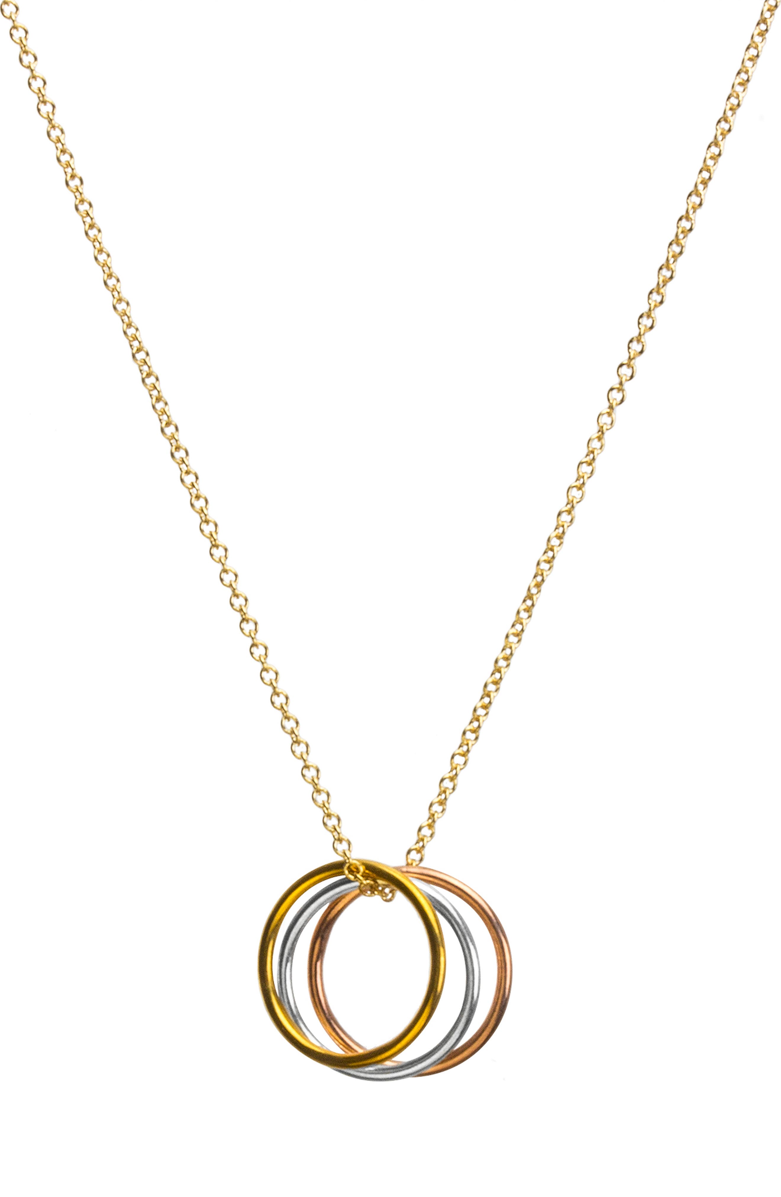 Dogeared Triple Karma Pendant Necklace Nordstrom