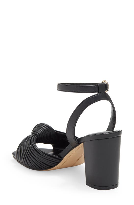 Tommy Hilfiger Sarifina Knotted Strap Sandal In Black