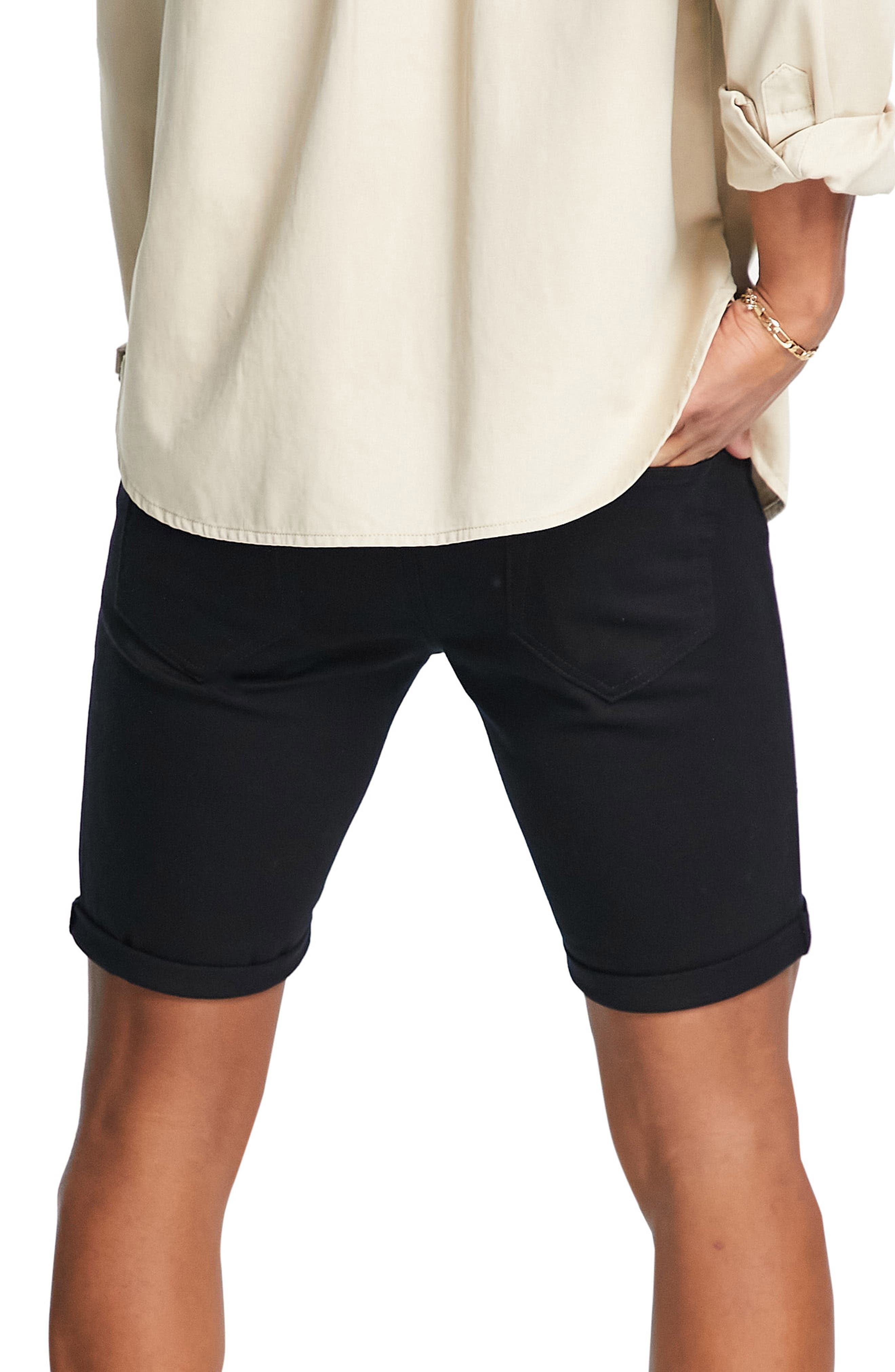 Ripped Stretch Skinny Shorts | Nordstrom