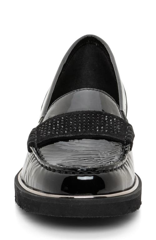 Ara Daffodil Moc Toe Loafer In Black