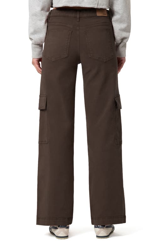Mavi Jeans Alva High Waist Straight Leg Cargo Pants In Oak Luxe Twill