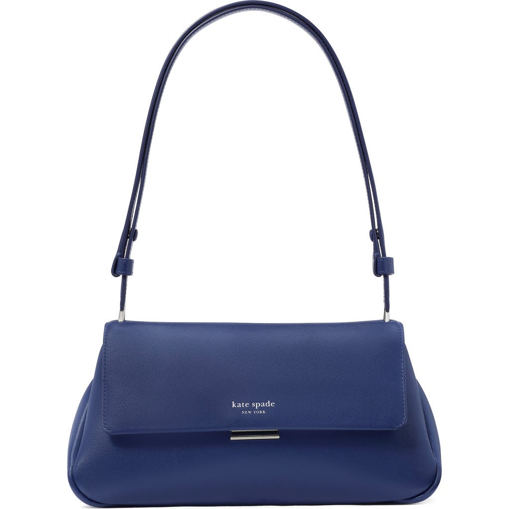 Kate Spade New York Grace Smooth Leather Convertible Shoulder Bag In Deep Lake