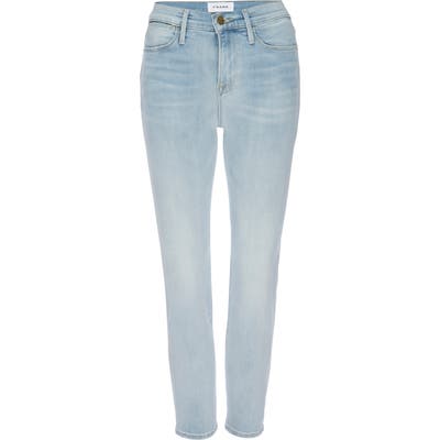 Frame Le High Straight Leg Jeans, Blue