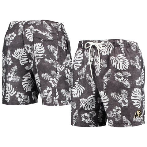 Tommy Bahama Men's Tommy Bahama Navy Denver Broncos Naples Layered Leaves  Swim Trunks