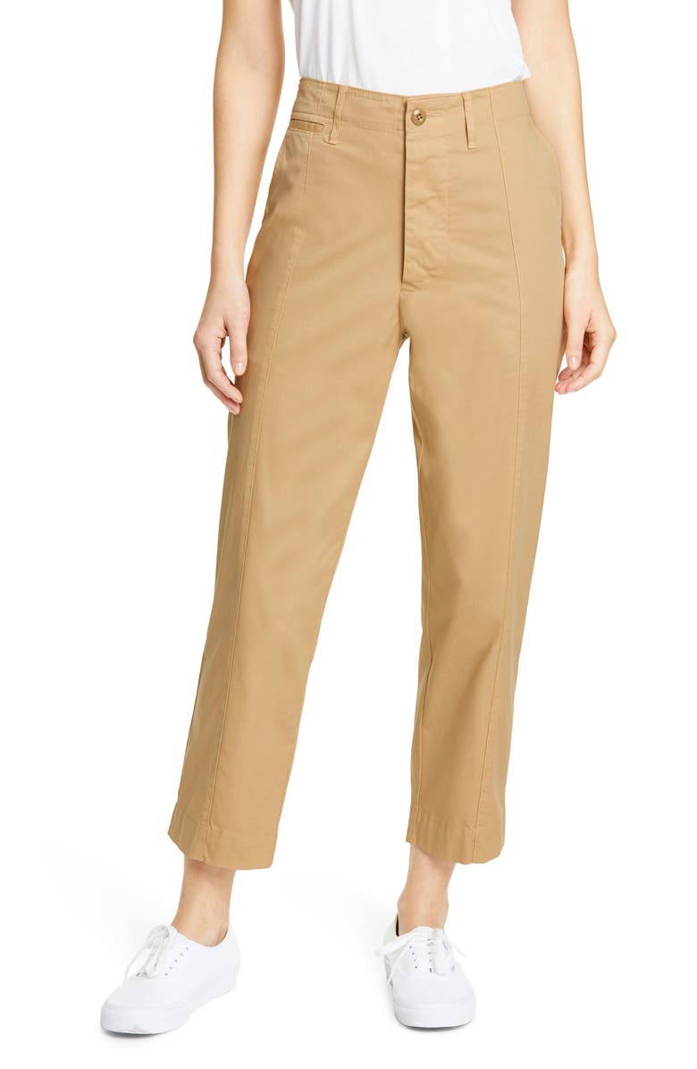 Alex Mill Stretch Cotton Twill Ankle Pants | Nordstrom