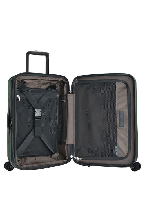 Traveler's Choice Travelers Choice Delmont 26-inch Hardcase Spinner Luggage In Green