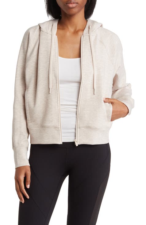 Beige Activewear Jackets for Women