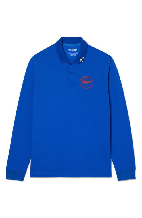 Lacoste Classic Fit Peformance Golf Polo in 166 Marine at Nordstrom