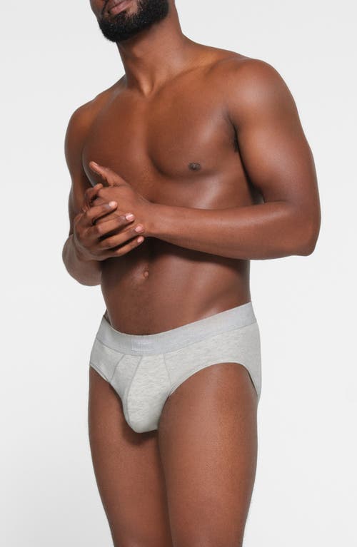 Shop Skims 3-pack Cotton & Modal Blend Briefs In Mineral Multi