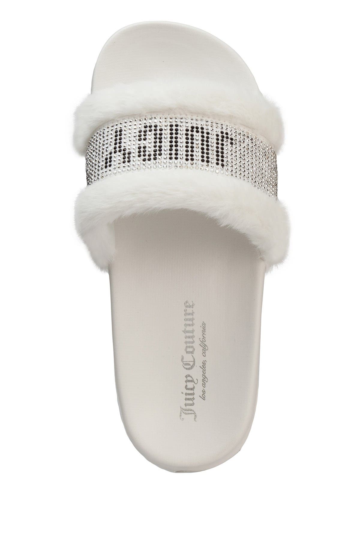 juicy couture fuzzy slides