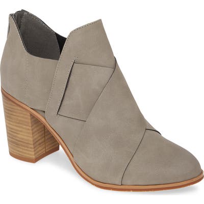 Bc Footwear Azalea Vegan Crisscross Bootie, Grey