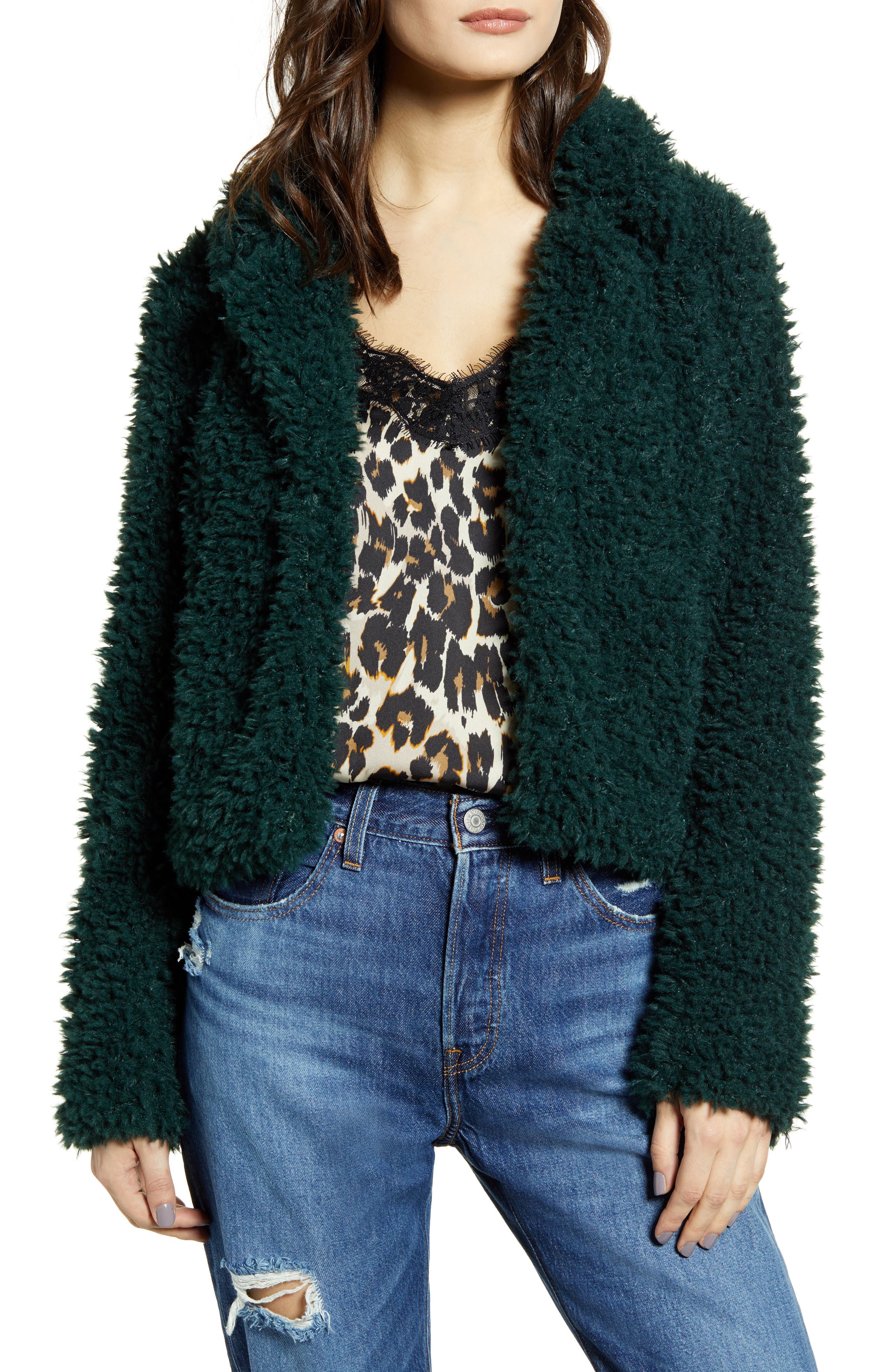 blank nyc teddy jacket