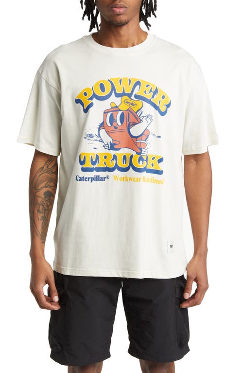 Power Truck Graphic T-Shirt in Bone