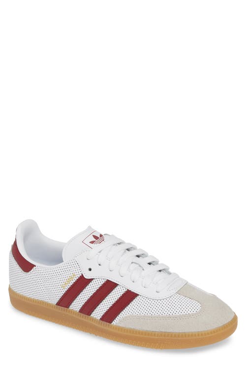 Shop Adidas Originals Adidas Gender Inclusive Samba Og Sneaker In Cwhite/gre