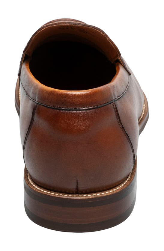 Shop Florsheim Rucci Penny Loafer In Cognac