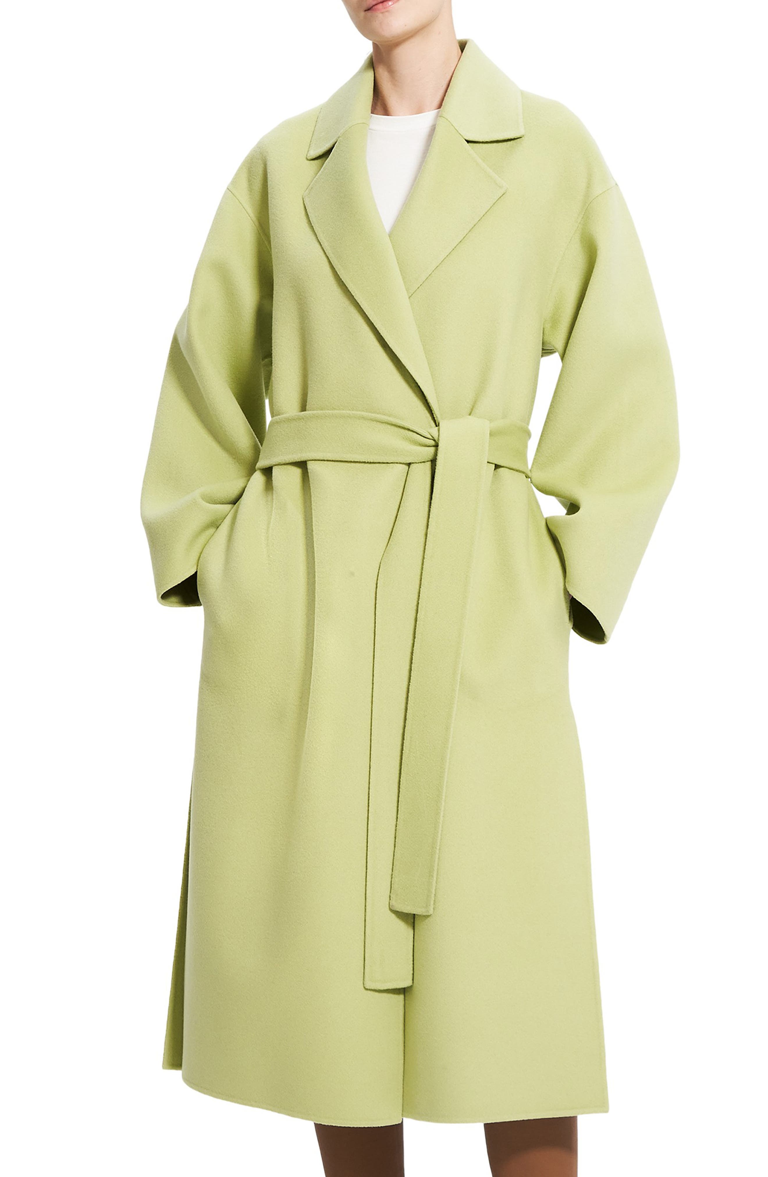 theory wrap coat