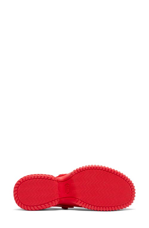 Sorel Ona Streetworks Slingback Platform Clog In Red Glo/sea Salt