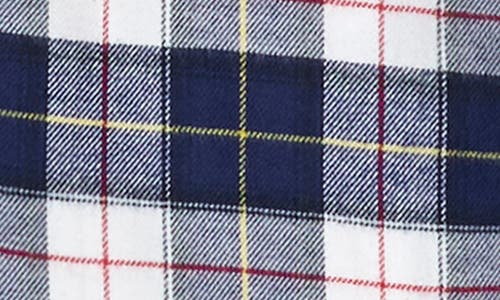 Brooks Brothers Boys Brushed Cotton Plaid Flannel Sport Shirt In Blue Royal
