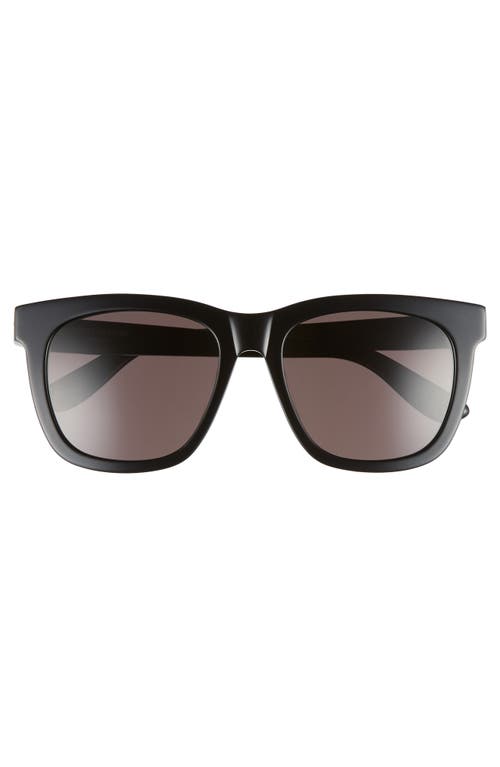 Saint Laurent 55mm Sunglasses In Black/gold