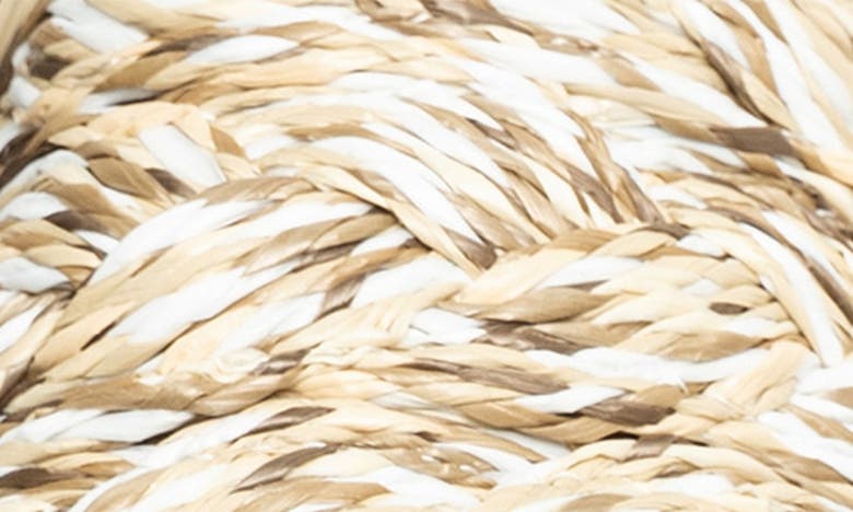 Antelope Brea Woven Raffia Slide Sandal In Natural Rafia
