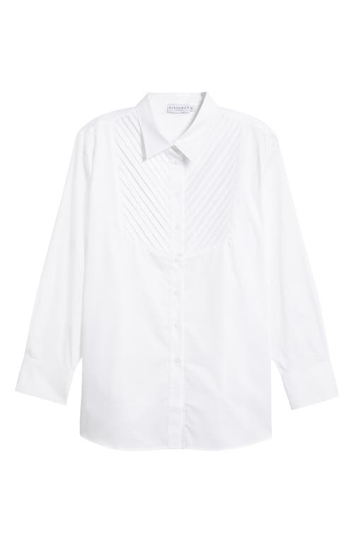 HARSHMAN HARSHMAN KALIYAH PLEATED BUTTON-UP SHIRT 