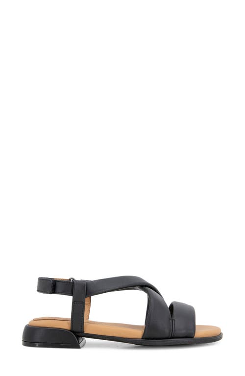 Shop Gentle Souls By Kenneth Cole Gentle Souls Heather Slingback Sandal In Black Leather