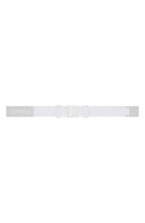 Shop Smith I/o Mag™ 164mm Snow Goggles In White Vapor/platinum