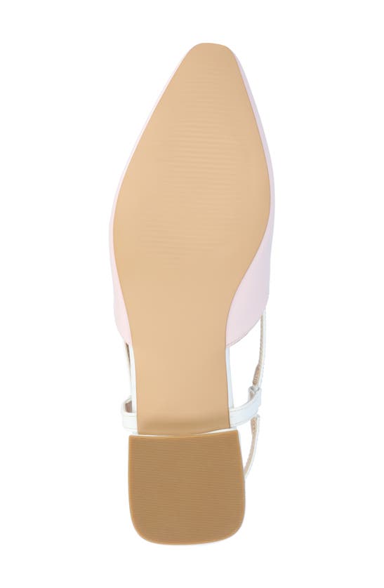 Journee Collection Paislee Slingback Pump In Pink