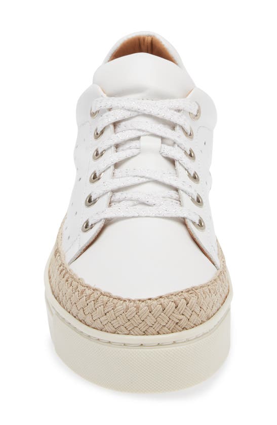 The Flexx Hi Tide Platform Sneaker In Whitfoulrd