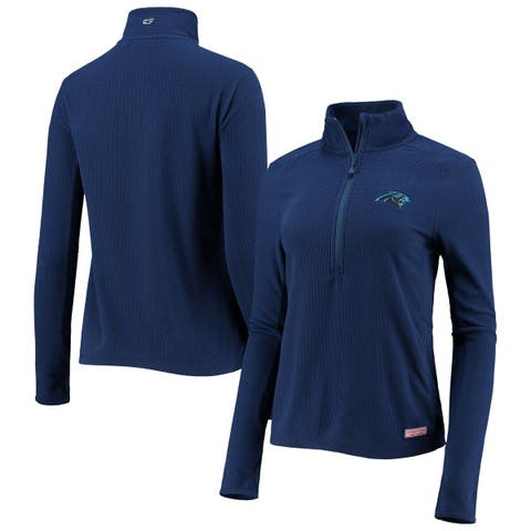 Women's Tennessee Titans Vineyard Vines Navy Shep Shirt Quarter-Zip  Sweatshirt