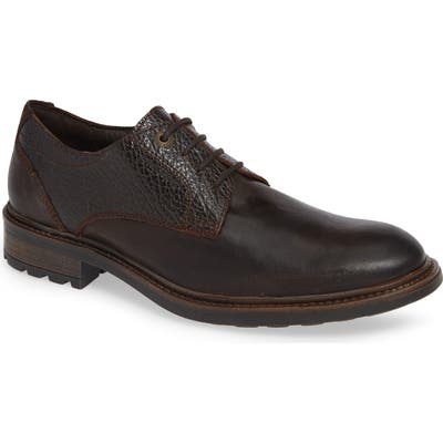 Josef Seibel Oscar Plain Toe Derby,12.5 - Brown
