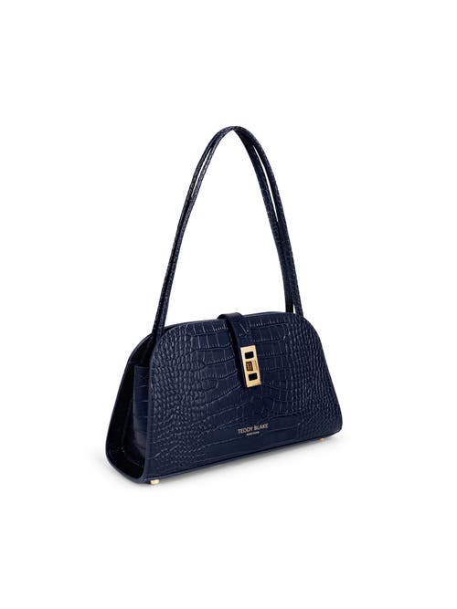 Shop Teddy Blake Dana Croco 11" In Darkblue