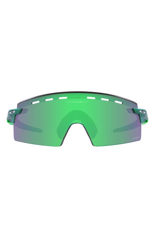 Oakley Encoder Strike Vented 136mm Prizm™ Rimless Wrap Shield Sunglasses in Green 