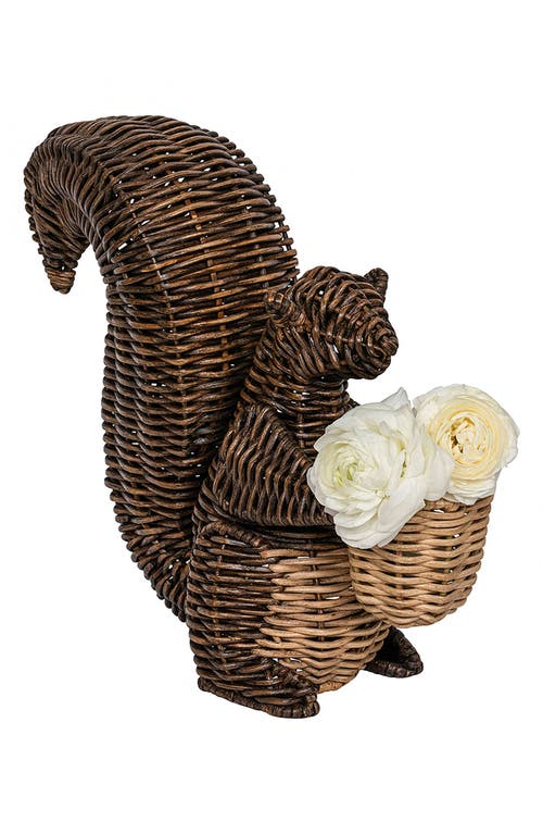 Juliska Devon Will Squirrel Vase In Brown