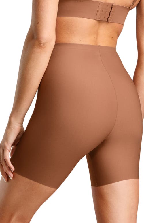 Shop Siella No-show Bike Short In Toffee